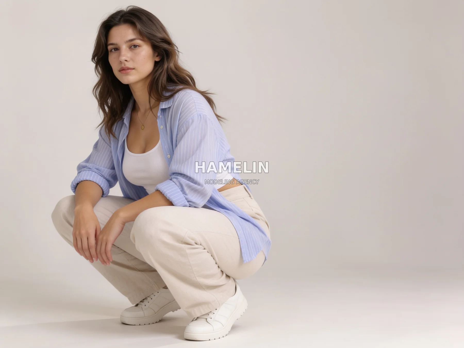 Blue Stripes & Casual Linen E-commerce 1