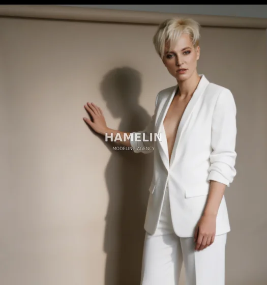 White Tailoring Concept & Platinum Pixie Editorial 1