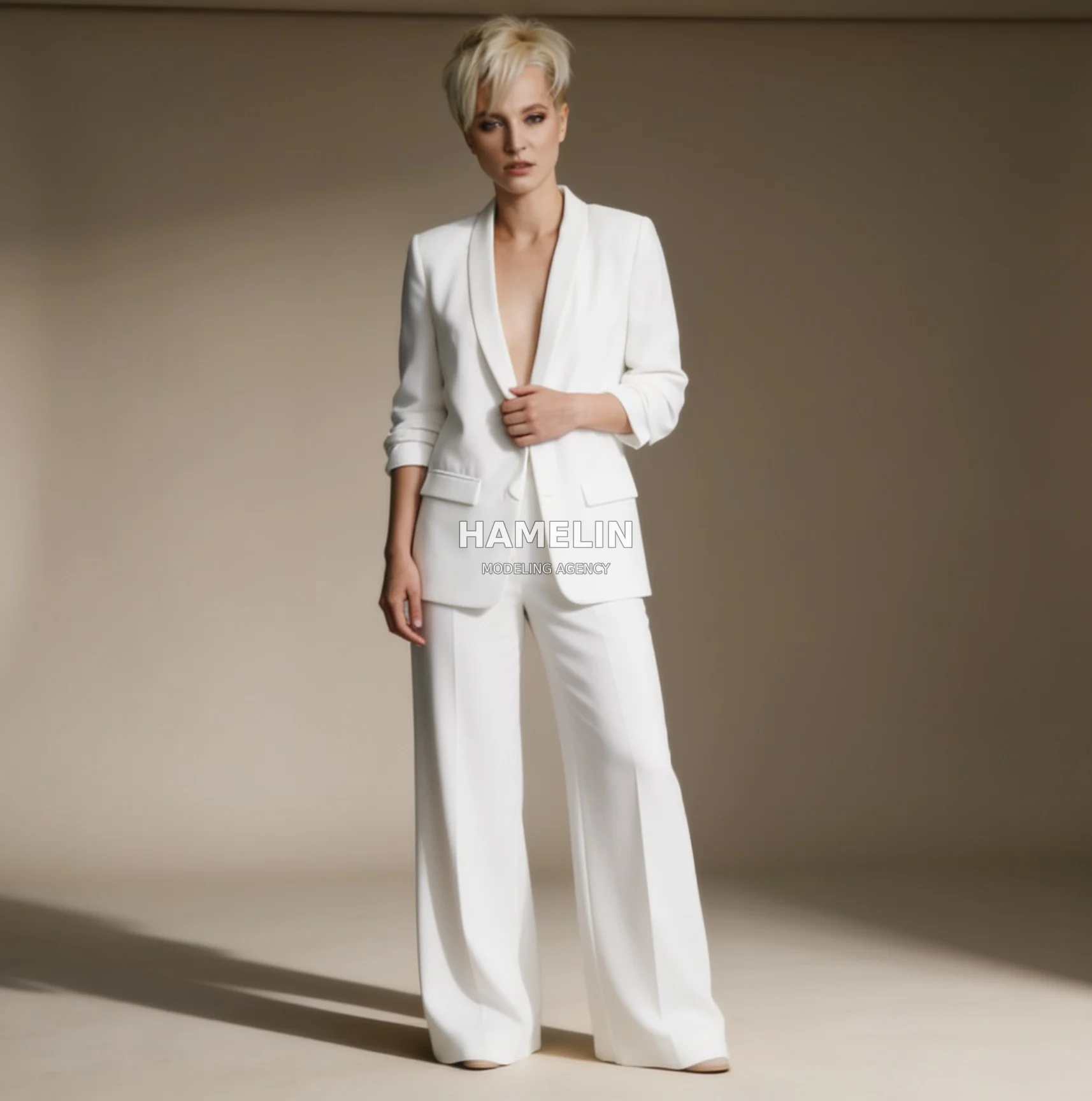 White Tailoring Concept & Platinum Pixie Editorial 5