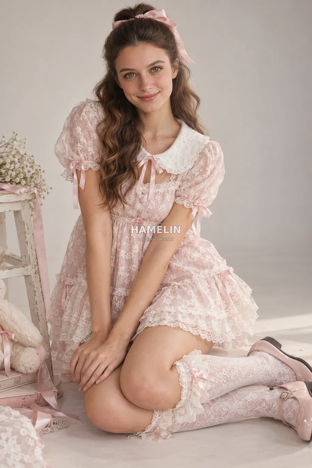 Pink Lace Dream & Coquette Editorial