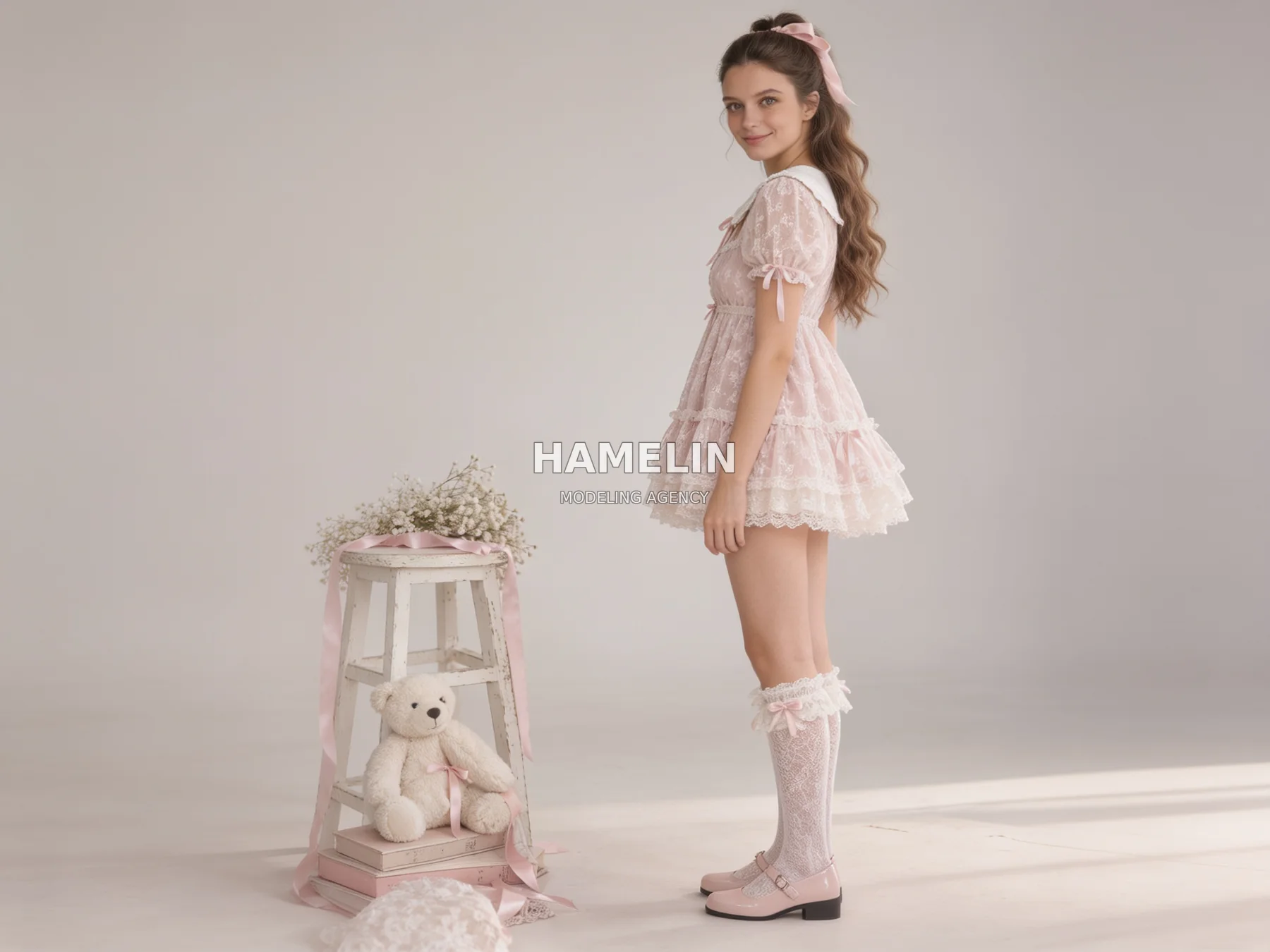 Pink Lace Dream & Coquette Editorial 2